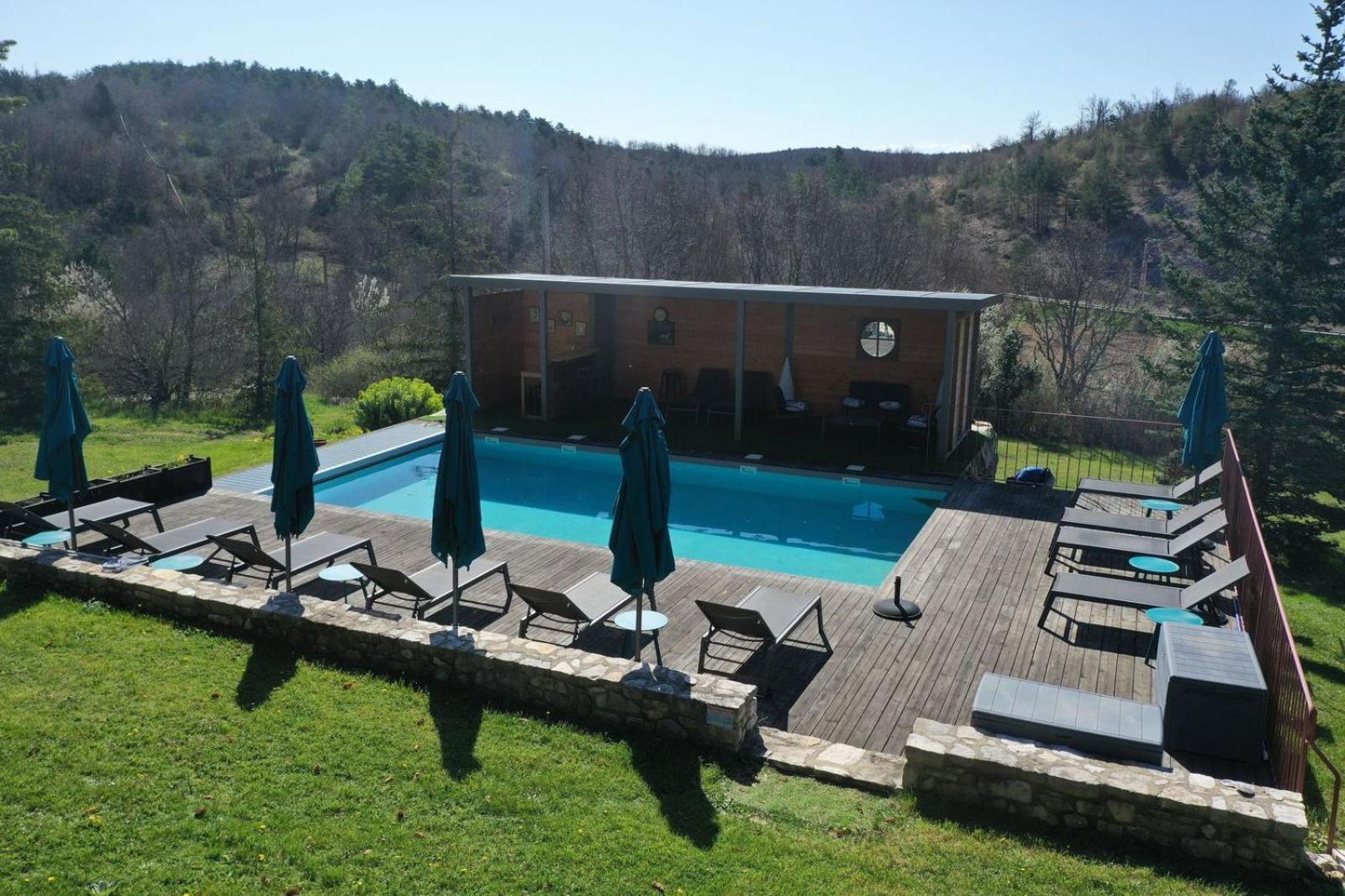 Le Domaine De Piedmoure, Gites Et Chambres D'Hotes, Piscine, Terrasses Privatives Sault Extérieur photo