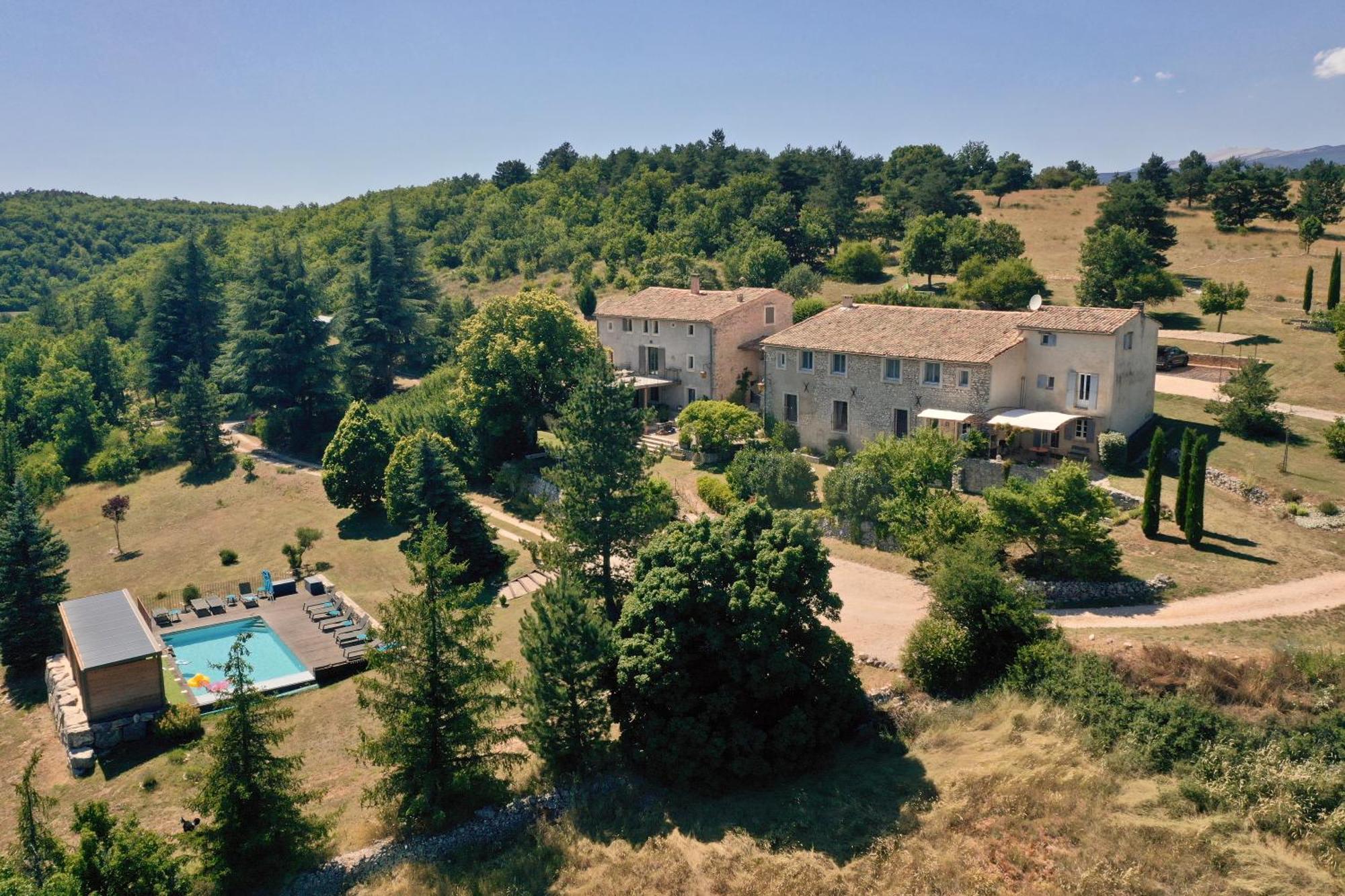 Le Domaine De Piedmoure, Gites Et Chambres D'Hotes, Piscine, Terrasses Privatives Sault Extérieur photo