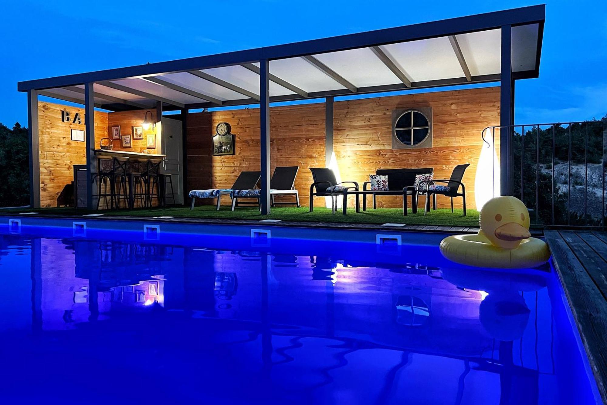 Le Domaine De Piedmoure, Gites Et Chambres D'Hotes, Piscine, Terrasses Privatives Sault Extérieur photo